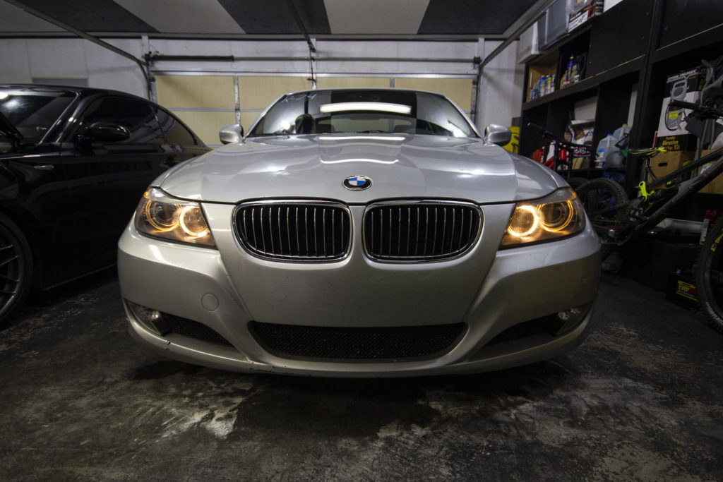 How To Install BMW Angel Eyes - Stock vs. LED 330i, 328i) - 335i (N54)